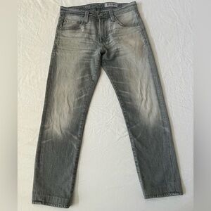 AG Adriano Goldschmied AG-ED Denim Dylan Men's Gray Jeans slim waist sz 28